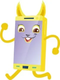 Sticker from phone
