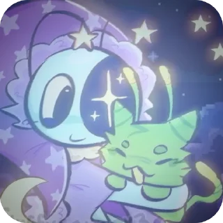 🫥 emoji 🌙🌌 ⲁⲥⲧⲣⲟ 🌌🌙@fnafintertement Telegram sticker 7 of 67