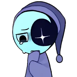 😭 emoji Astro, Dandy's World Telegram sticker 15 of 18
