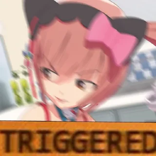 🤬 emoji Nekomura Iroha Telegram sticker 18 of 35