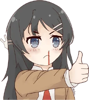 Sticker from @anime_stickerr