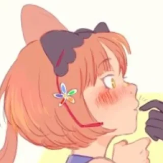 😳 emoji Nekomura Iroha Telegram sticker 16 of 35