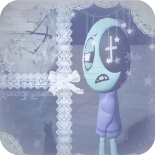 🫥 emoji 🌙🌌 ⲁⲥⲧⲣⲟ 🌌🌙@fnafintertement Telegram sticker 13 of 67