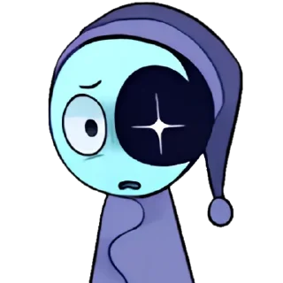 😨 emoji Astro, Dandy's World Telegram sticker 11 of 18