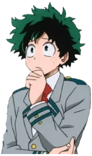 🤔 emoji БОЛЬШЕ ⇨ @CLOOBHUB МГА МОЯ ГЕРОЙСКАЯ АКАДЕМИЯ ТГ Telegram sticker 3 of 56
