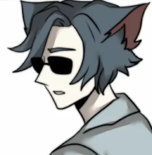 😎 emoji Хуманизированные Том и Джерри Telegram sticker 18 of 26