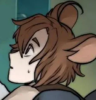 😰 emoji Хуманизированные Том и Джерри Telegram sticker 14 of 26