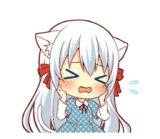 🌟 emoji ໒꒰՞ стикеры ՞꒱ა  ...  @yiroma Telegram sticker 9 of 40
