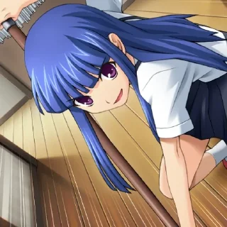 😼 emoji ♡rika furude/рика фуруде♡ by @rpp_chatikk Telegram sticker 23 of 100