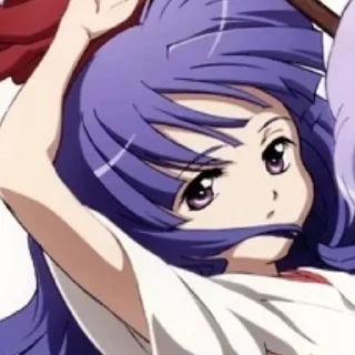 😞 emoji ♡rika furude/рика фуруде♡ by @rpp_chatikk Telegram sticker 10 of 100