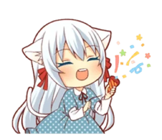 🌟 emoji ໒꒰՞ стикеры ՞꒱ა  ...  @yiroma Telegram sticker 13 of 40