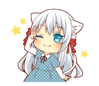 🌟 emoji ໒꒰՞ стикеры ՞꒱ა  ...  @yiroma Telegram sticker 7 of 40