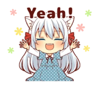 🌟 emoji ໒꒰՞ стикеры ՞꒱ა  ...  @yiroma Telegram sticker 12 of 40
