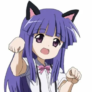 🐱 emoji ♡rika furude/рика фуруде♡ by @rpp_chatikk Telegram sticker 16 of 100