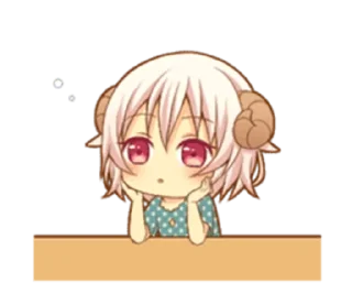 ໒꒰՞ стикеры ՞꒱ა  ...  @yiroma sticker 1