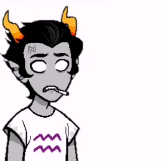 🌟 emoji HOMESTUCK >:] ::  @fStikBot Telegram sticker 8 of 120