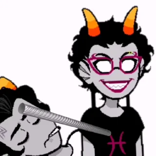 🌟 emoji HOMESTUCK >:] ::  @fStikBot Telegram sticker 13 of 120