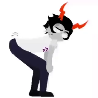 🌟 emoji HOMESTUCK >:] ::  @fStikBot Telegram sticker 12 of 120