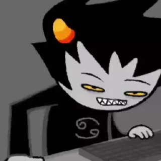 🌟 emoji HOMESTUCK >:] ::  @fStikBot Telegram sticker 11 of 120