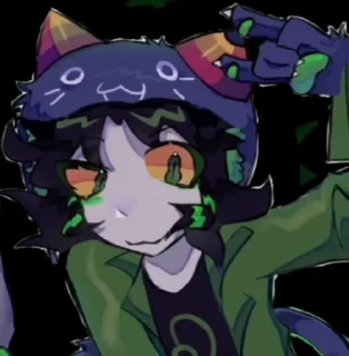 🌟 emoji HOMESTUCK >:] ::  @fStikBot Telegram sticker 2 of 120