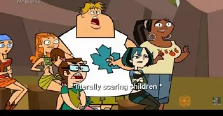 Sticker from Total drama XP // тотал драма