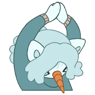 🙏 emoji UselessSnowman Telegram sticker 15 of 36