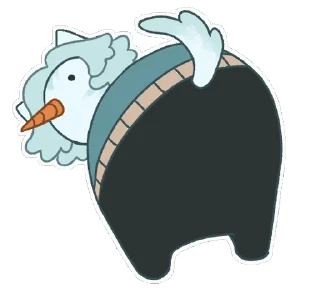 💃 emoji UselessSnowman Telegram sticker 20 of 36