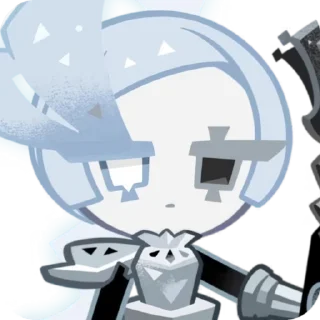 Sticker from 𓍼 | Salt Cellar Cookie [ @crkstick ]