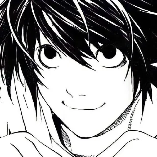 Sticker from L Lawliet | Death Note