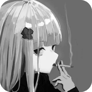 👍 emoji Дайте покурить Telegram sticker 4 of 99