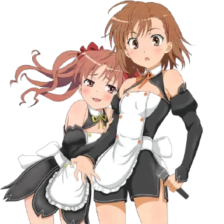 🥰 emoji Misaka Mikoto :: @anime_stickss Telegram sticker 17 of 114