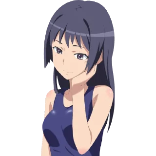 😍 emoji Misaka Mikoto :: @anime_stickss Telegram sticker 24 of 114