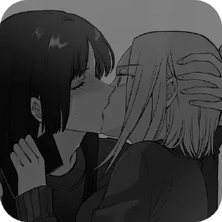 👍 emoji Love girls Telegram sticker 18 of 119