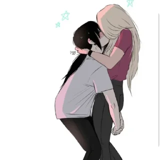 👍 emoji Love girls Telegram sticker 19 of 119