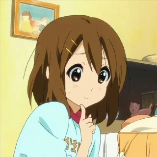 Sticker from аниме k-on! @gokittygoe