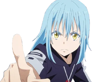 👆 emoji Tensura 2 @keiriststicks Telegram sticker 9 of 58