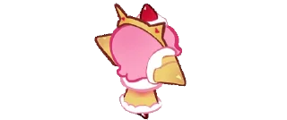 Sticker from Strawberry Crepe Cookie