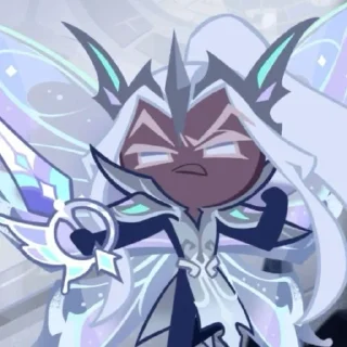 😠 emoji Куки Сран. Elder Faerie Cookie Telegram sticker 3 of 32