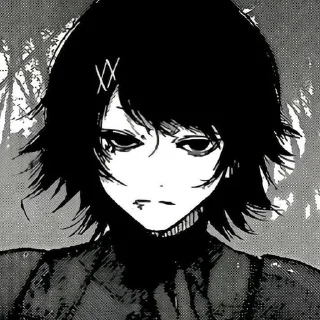 😐 emoji Tokyo Ghoul Telegram sticker 6 of 21