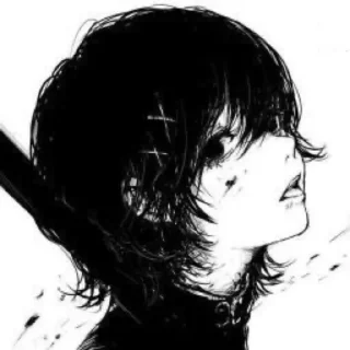 😀 emoji Tokyo Ghoul Telegram sticker 5 of 21