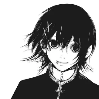 🙂 emoji Tokyo Ghoul Telegram sticker 4 of 21