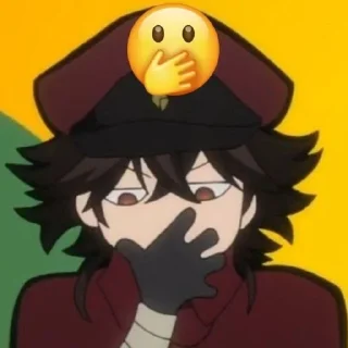 🤭 emoji |bsd| бродячі пси @ksedensmua Telegram sticker 12 of 51