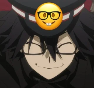 🤓 emoji |bsd| бродячі пси @ksedensmua Telegram sticker 10 of 51