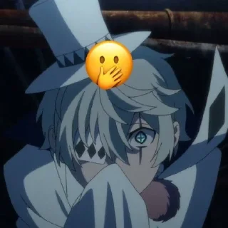 |bsd| бродячі пси @ksedensmua sticker 1