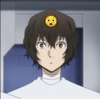 😯 emoji |bsd| бродячі пси @ksedensmua Telegram sticker 5 of 51
