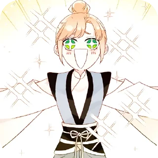 ✨ emoji @on_a_cross — имела автора Telegram sticker 23 of 79