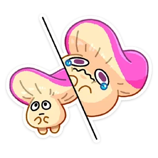 Sticker from Грибосики :: @stickroom
