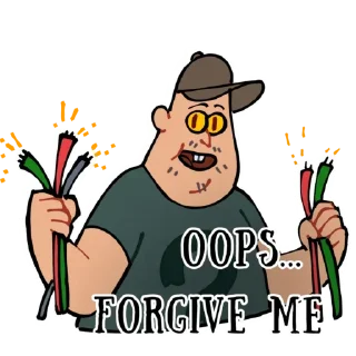 🤭 emoji The Bill the mind @anime4_arts Telegram sticker 7 of 22