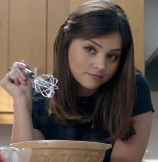 🔪 emoji Clara Oswald 
jenna coleman Telegram sticker 12 of 79