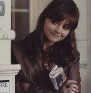 😊 emoji Clara Oswald 
jenna coleman Telegram sticker 14 of 79
